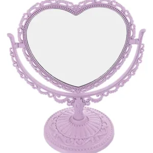 ESPEJO DE MESA CORAZON